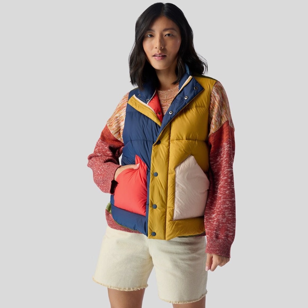 The down polar vest